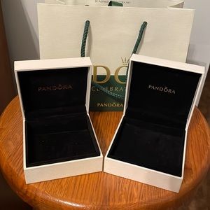 Authentic Pandora boxes and bag